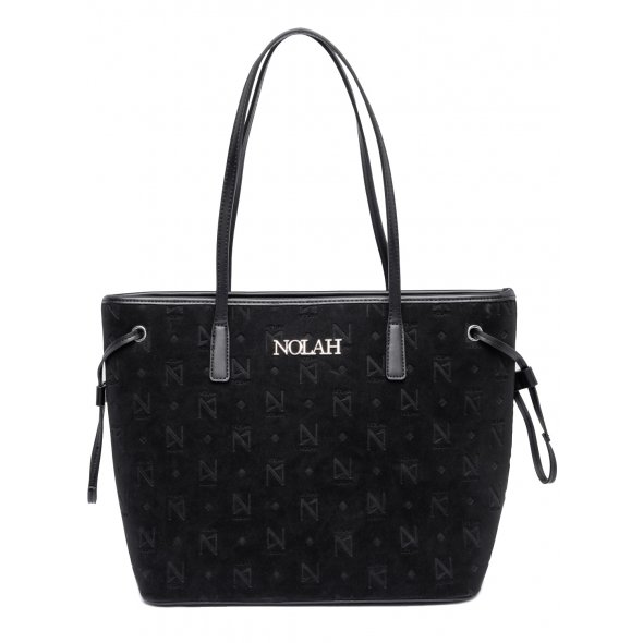 Nolah Γυναικεία Τσάντα Florence Black Silver