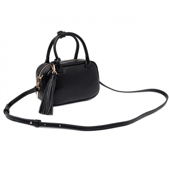 Nolah Γυναικεία Τσάντα Laura Black Gold