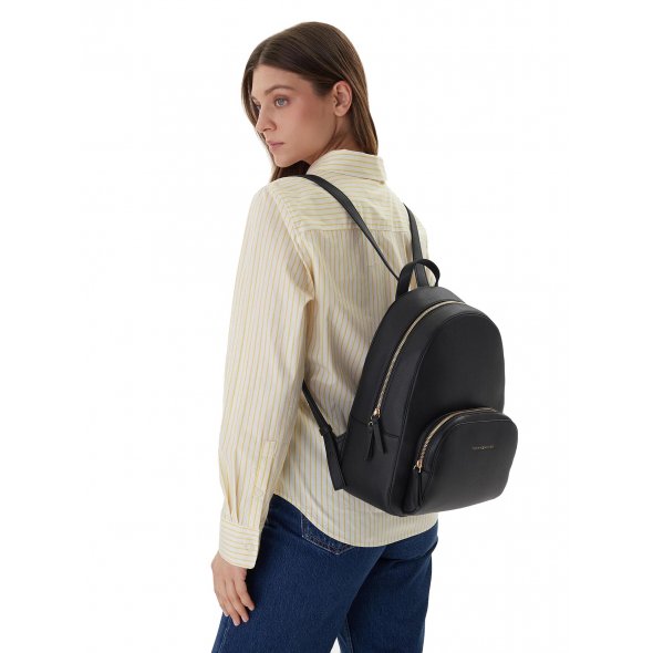 Tommy Hilfiger Γυναικείο Backpack AW0AW18118 BDS Μαύρο