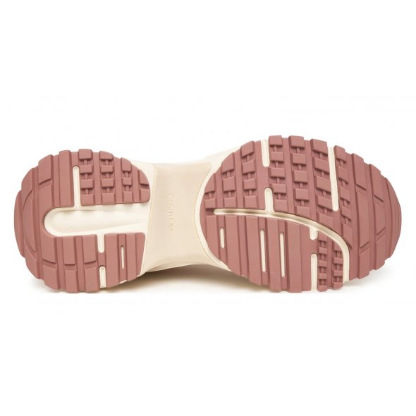 Calvin Klein Γυναικείο Δερμάτινο Sneaker YW0YW02075 0JB Ροζ