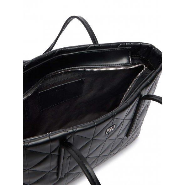 Calvin Klein Γυναικεία Τσάντα Quilted Small Tote LV04F3325G UB1 Μαύρο