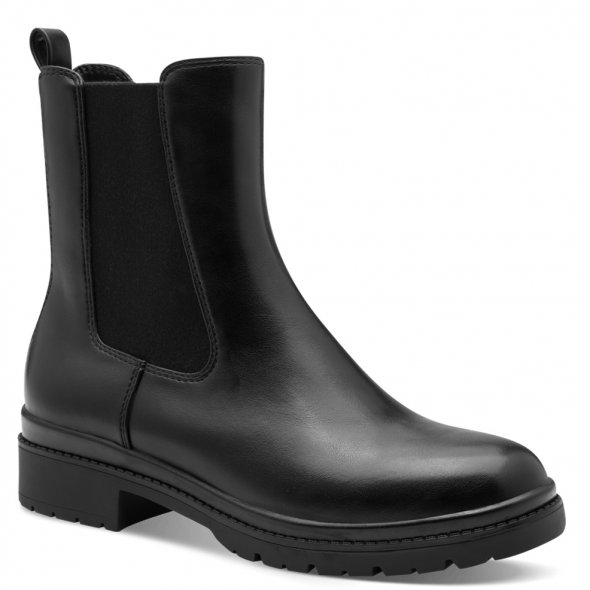 Tamaris Μποτάκι Flat 1-25428-43 043 Μαύρο