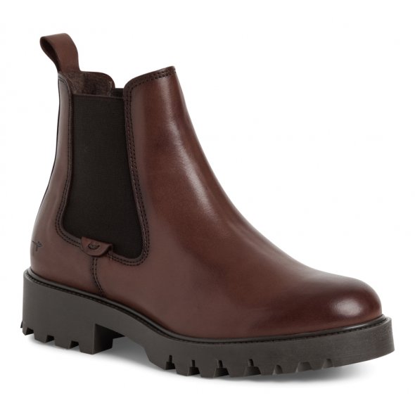 Tamaris Δερμάτινο Μποτάκι 1-25448-45 382 Tobacco