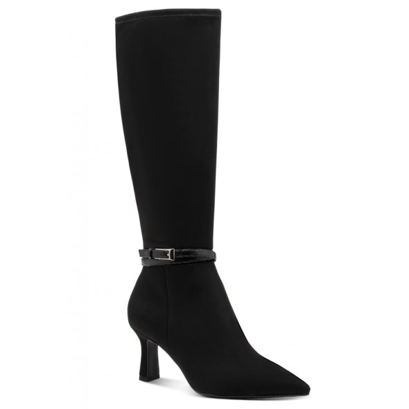 Tamaris Γυναικεία Μπότα 1-25516-45 001 Μαύρο