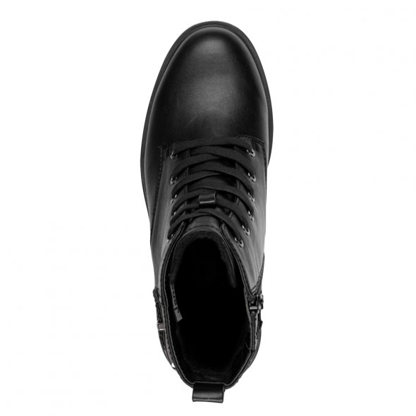 Jana 100% Comfort Γυναικείο Μποτάκι Flat 8-25278-45 001 Μαύρο