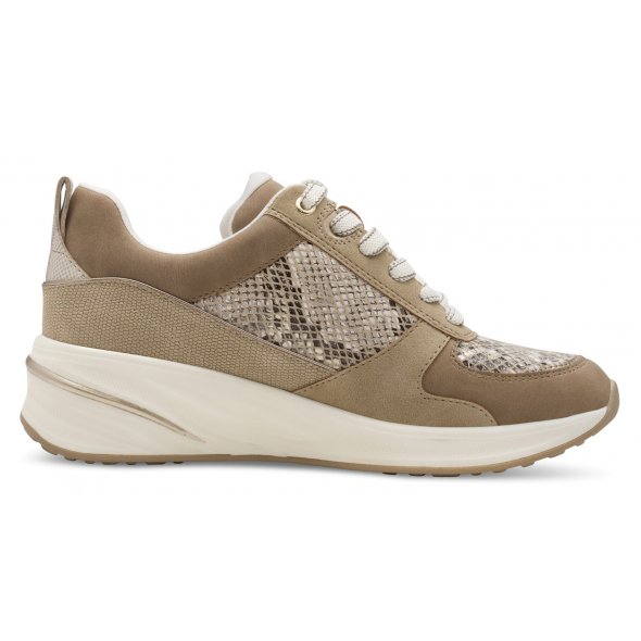 Tamaris Γυναικείο Sneaker 1-23754-45 483 Beige Snake