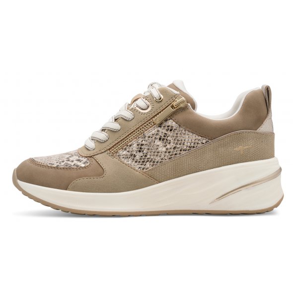 Tamaris Γυναικείο Sneaker 1-23754-45 483 Beige Snake