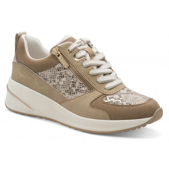 Tamaris Γυναικείο Sneaker 1-23754-45 483 Beige Snake