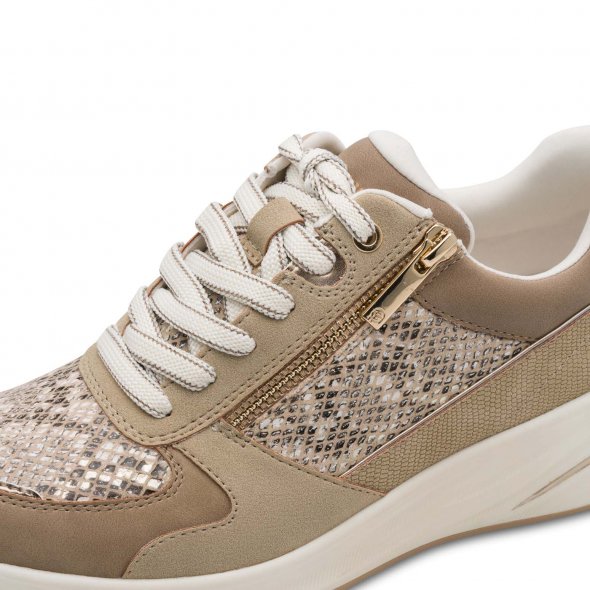 Tamaris Γυναικείο Sneaker 1-23754-45 483 Beige Snake
