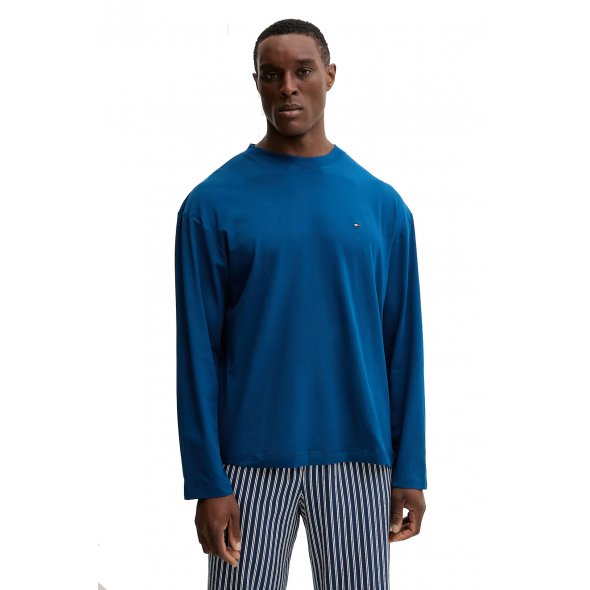 Tommy Hilfiger Σετ Ανδρικές Πιτζάμες UM0UM03602 0V2 Μπλε