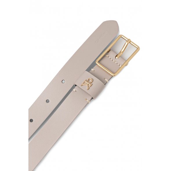 Calvin Klein Γυναικεία Δερμάτινη Ζώνη 2.5mm LV04F7050G VFU Γκρι