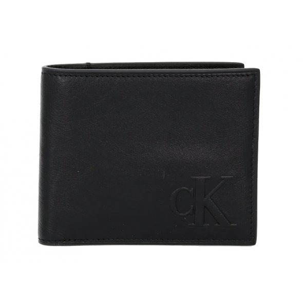 Calvin Klein Δερμάτινο Ανδρικό Πορτοφόλι LV04G1071G UB1 Μαύρο