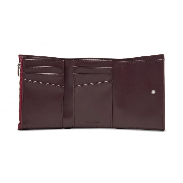 Calvin Klein Γυναικείο Μικρό Πορτοφόλι LV04F1117G Z1K Μπορντώ