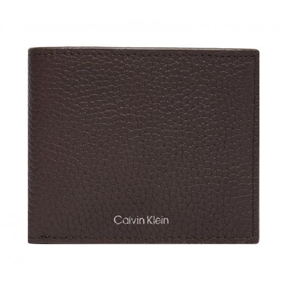Calvin Klein Δερμάτινο Ανδρικό Πορτοφόλι LV04D1138G YG1 Καφέ