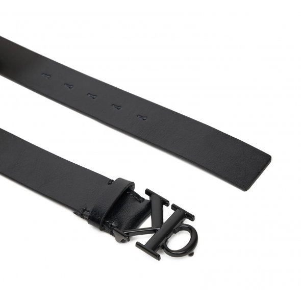 Calvin Klein Ανδρική Δερμάτινη Ζώνη 3.5mm LV04D7016G V8L Μαύρο