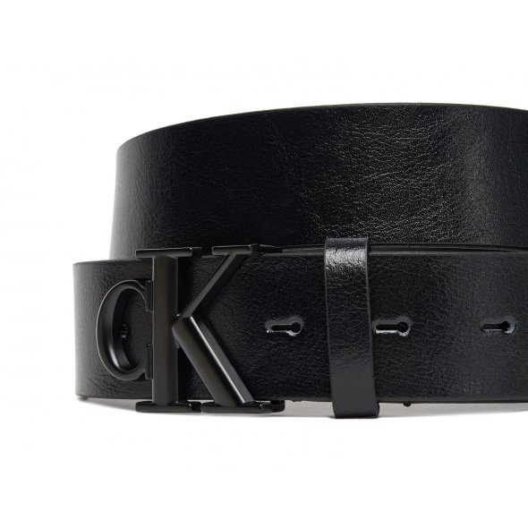 Calvin Klein Ανδρική Δερμάτινη Ζώνη 3.5mm LV04D7016G V8L Μαύρο