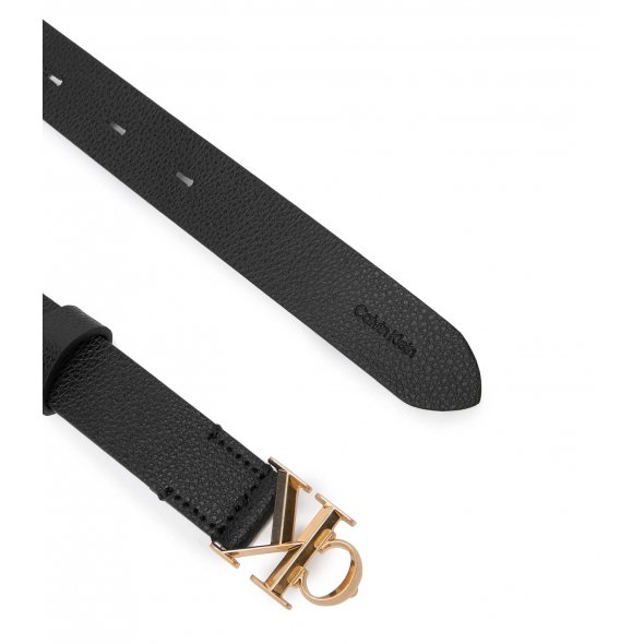 Calvin Klein Γυναικεία Δερμάτινη Ζώνη 2.5mm LV04F7060G YIH Μαύρο