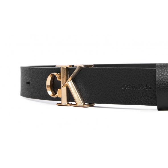 Calvin Klein Γυναικεία Δερμάτινη Ζώνη 2.5mm LV04F7060G YIH Μαύρο