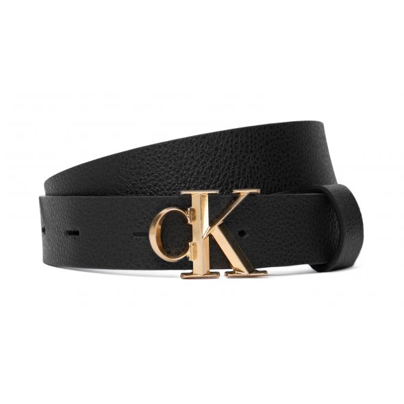 Calvin Klein Γυναικεία Δερμάτινη Ζώνη 2.5mm LV04F7060G YIH Μαύρο