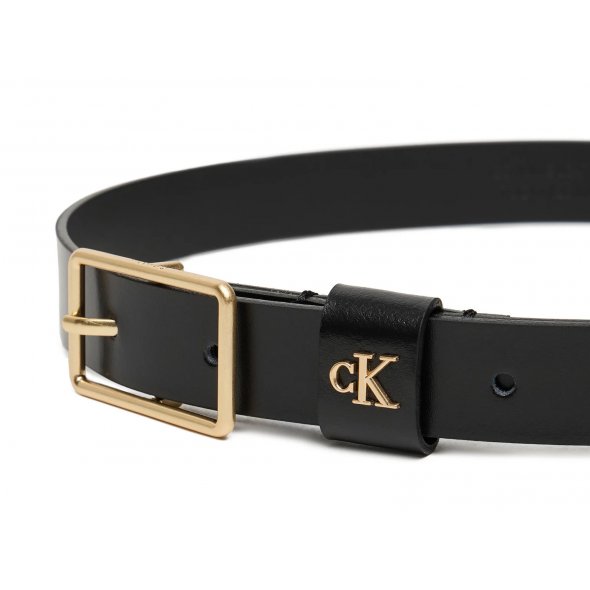 Calvin Klein Γυναικεία Δερμάτινη Ζώνη 2.5mm LV04F7050G YIH Μαύρο