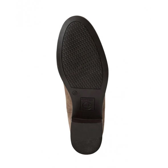 Tamaris Δερμάτινο Μποτάκι 1-25026-41 378 Taupe