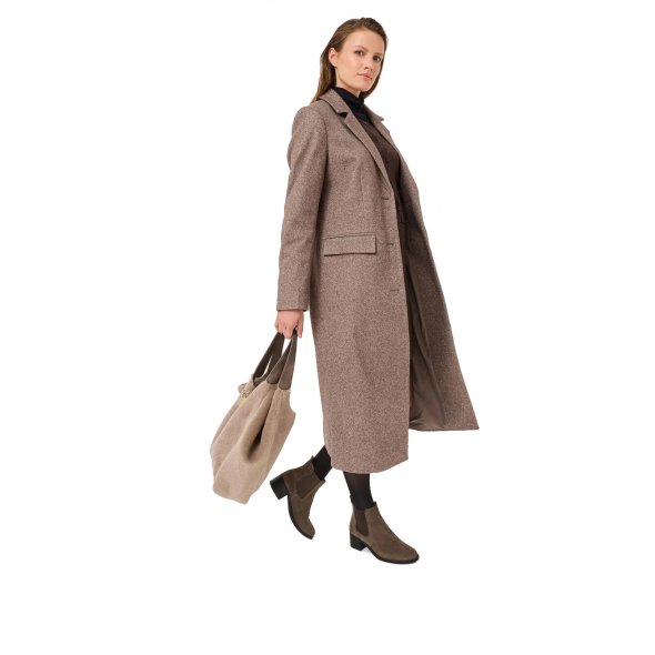 Tamaris Δερμάτινο Μποτάκι 1-25026-41 378 Taupe