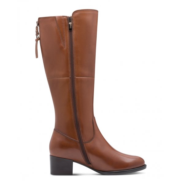 Tamaris Δερμάτινη Μπότα 1-25539-45 305 Cognac