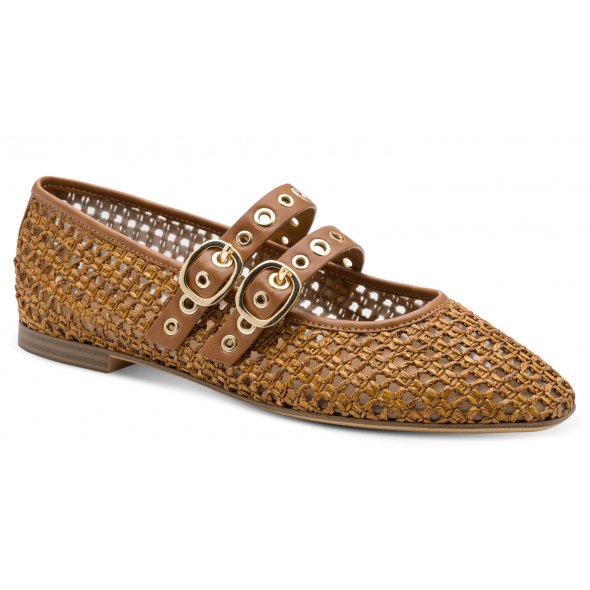 Tamaris Μπαλαρίνα 1-22144-46 305 Cognac