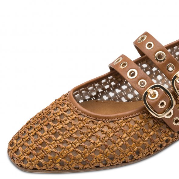 Tamaris Μπαλαρίνα 1-22144-46 305 Cognac