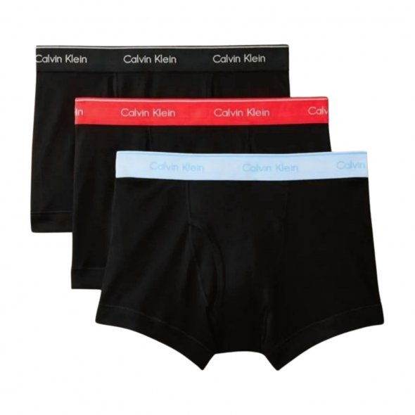 Calvin Klein Underwear Σετ 3 Ανδρικά Μποξεράκια 000NB4002A 3RX Μαύρο