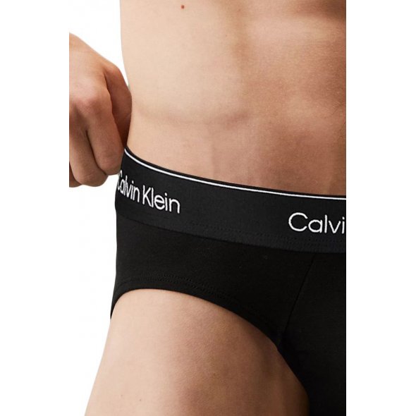 Calvin Klein Underwear Σετ 3 Ανδρικά Σλιπ LV00NB4388 TM6 Μαύρο