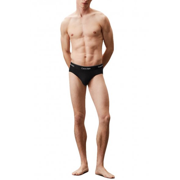 Calvin Klein Underwear Σετ 3 Ανδρικά Σλιπ LV00NB4388 TM6 Μαύρο