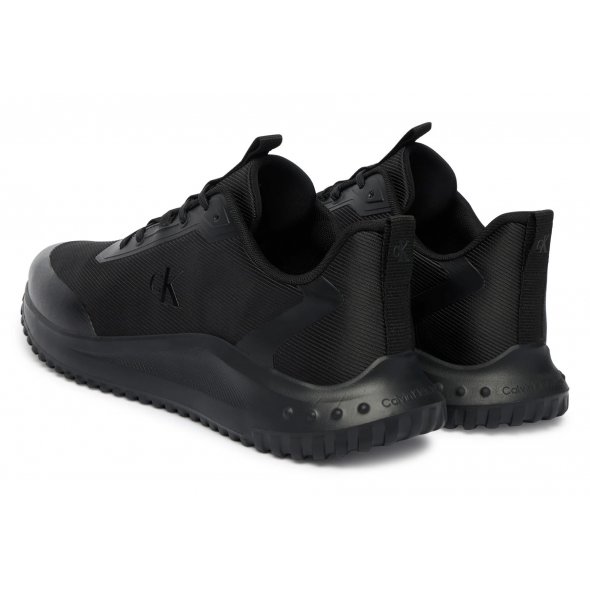Calvin Klein Ανδρικό Sneaker Eva Runner Lace Up Mat Mix YM0YM01442 0GJ Μαύρο