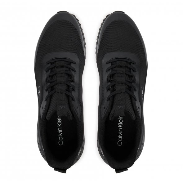 Calvin Klein Ανδρικό Sneaker Eva Runner Lace Up Mat Mix YM0YM01442 0GJ Μαύρο
