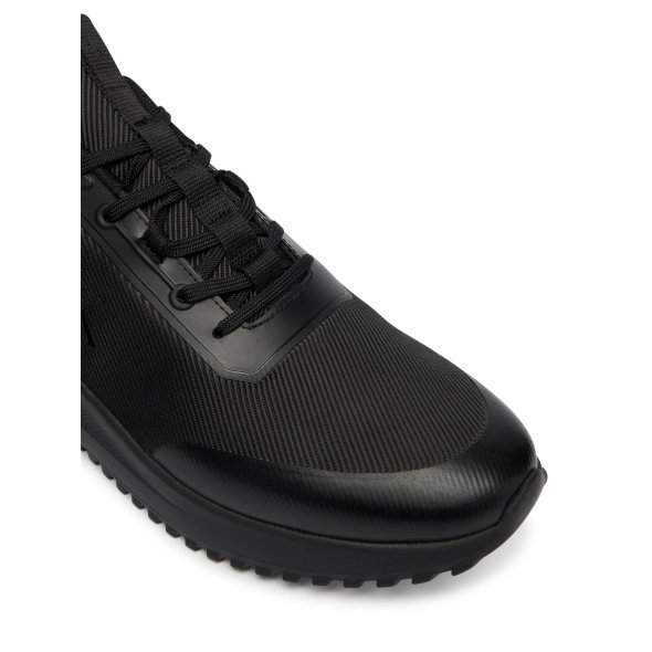 Calvin Klein Ανδρικό Sneaker Eva Runner Lace Up Mat Mix YM0YM01442 0GJ Μαύρο