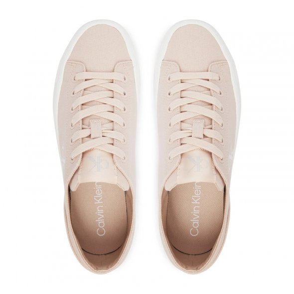 Calvin Klein Γυναικείο Υφασμάτινο Vulc Flatform Low Cv Mg YW0YW01763 ABJ Ροζ