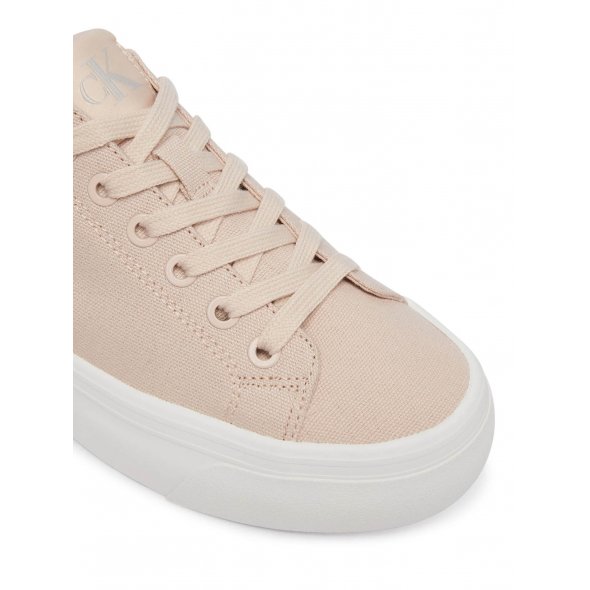 Calvin Klein Γυναικείο Υφασμάτινο Vulc Flatform Low Cv Mg YW0YW01763 ABJ Ροζ