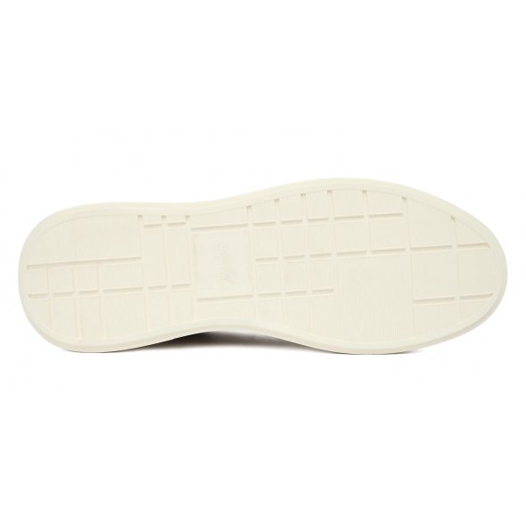 Calvin Klein Ανδρικό Δερμάτινο Sneaker YM0YM01453 0HM Γκρι