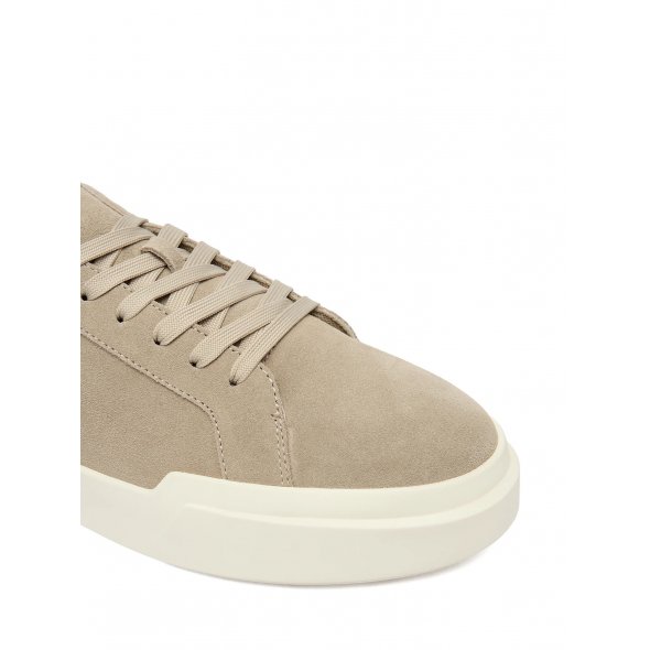 Calvin Klein Ανδρικό Δερμάτινο Sneaker YM0YM01453 0HM Γκρι