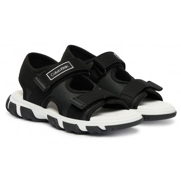 Calvin Klein Παιδικό Πέδιλο Για Αγόρια V1B2-83321-1564 Μαύρο