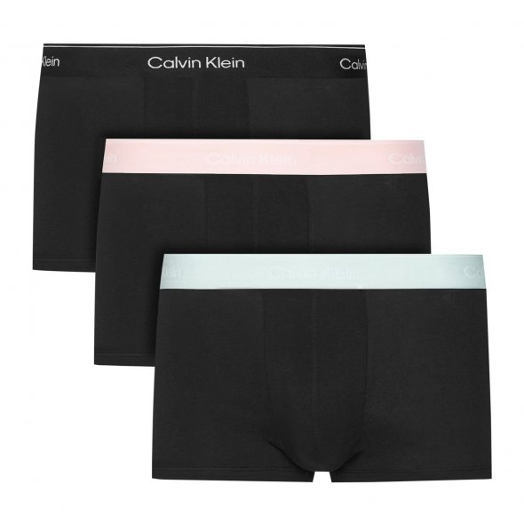 Calvin Klein Underwear Σετ 3 Ανδρικά Μποξεράκια LV00NB4389 3ZG Μαύρο