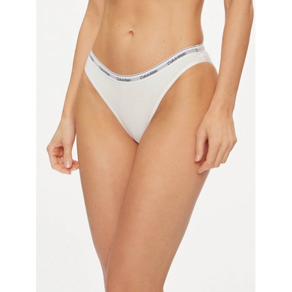 Calvin Klein Underwear Σετ 3 Σλιπ Κλασικά 000QD5207E 100 Λευκό