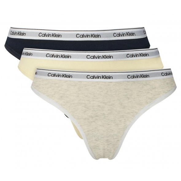 Calvin Klein Underwear Σετ 3 Σλιπ Κλασικά LV00QD5207 TC8 Πολύχρωμο
