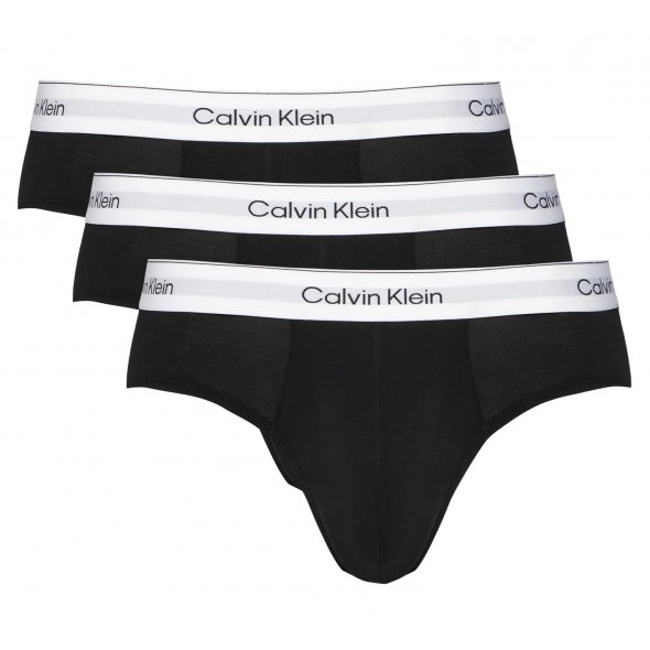 Calvin Klein Underwear Σετ 3 Ανδρικά Σλιπ LV00NB4388 TM6 Μαύρο