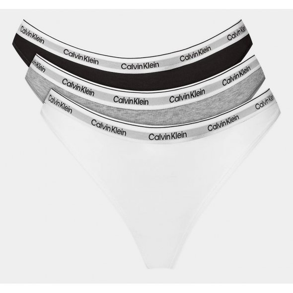 Calvin Klein Underwear Σετ 3 Στρινγκ 000QD5209E MPI Πολύχρωμο