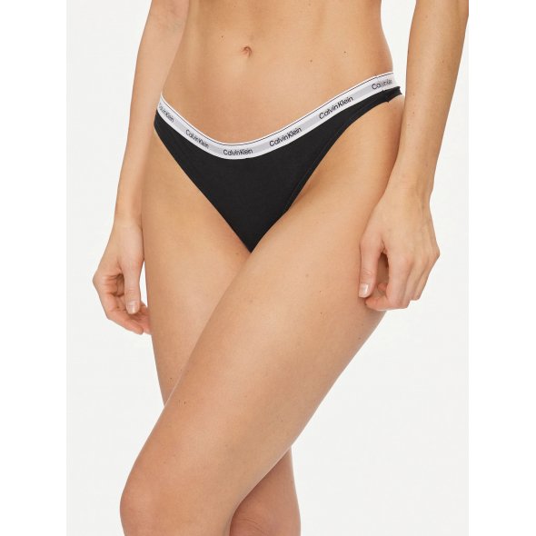 Calvin Klein Underwear Σετ 3 Στρινγκ 000QD5209E UB1 Μαύρο