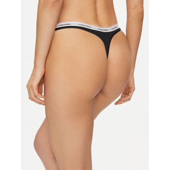 Calvin Klein Underwear Σετ 3 Στρινγκ 000QD5209E UB1 Μαύρο