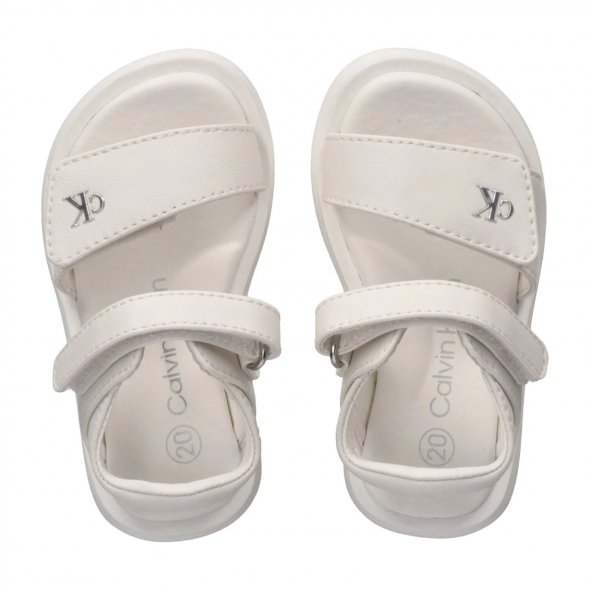 Calvin Klein Παιδικό Πέδιλο Για Κορίτσια V1A2-83240-0326 Λευκό