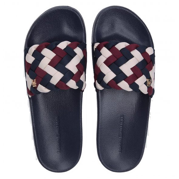 Tommy Hilfiger Γυναικεία Παντόφλα Pool Slide FW0FW09203 0GY Μπλε