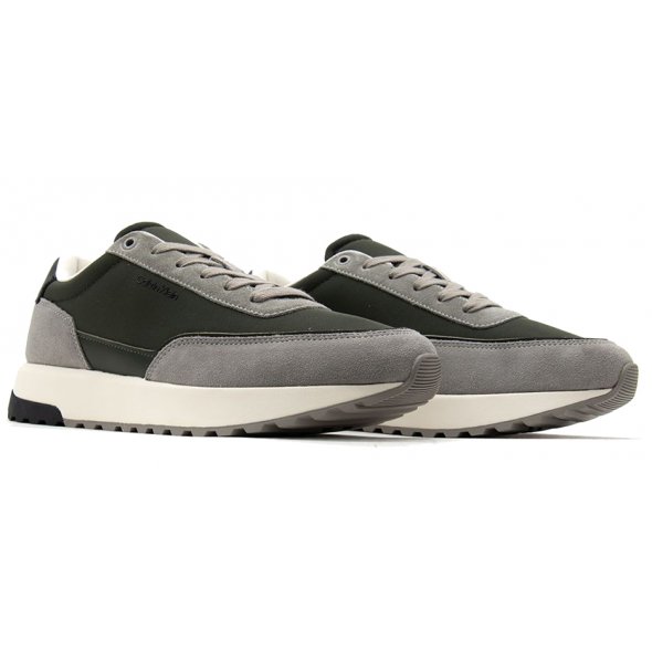 Calvin Klein Ανδρικό Sneaker HM0HM01714 02P Γκρι/Χακί
